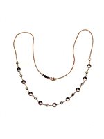 Collana Donna in Oro rosa Cubic Zirconia DISCHI ZIRC PI UZ/Z 4.70 Sommer R